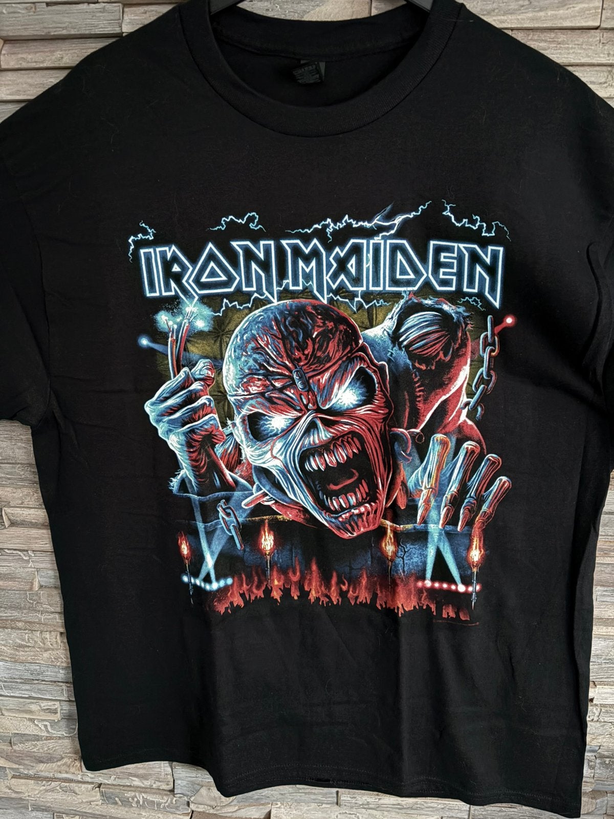 Iron Maiden World Tour Shirt Run for your Lives XL, Ophalen of Verzenden, Zo goed als nieuw