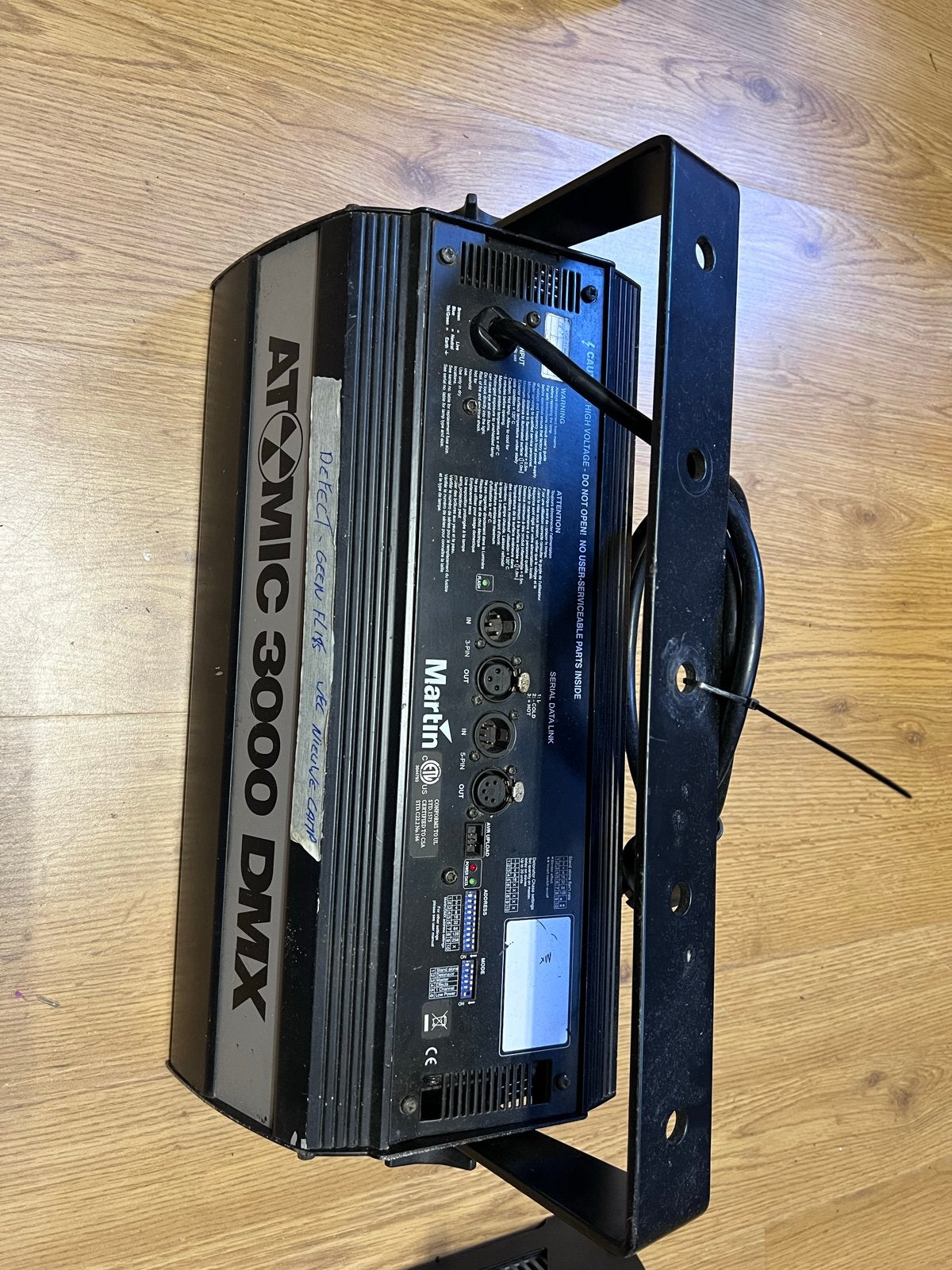 Martin Atomic 3000 DMX Stroboscoop - Defect aan verlichting, Ophalen of Verzenden, Nieuw, Licht, Stroboscoopeffect