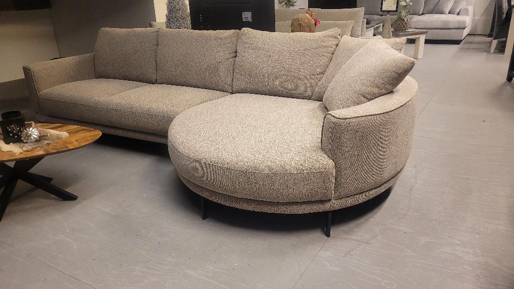 *ACTIE* Bank Loungebank Prescot €1499,-- (snel bezorgd!) (4), 125 tot 150 cm, Ophalen of Verzenden, Rechte bank, Bank Bankstel Loungebank Prescot Gratis Bezorging