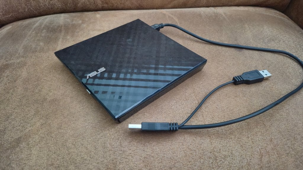 Asus SDRW-08D25S externe cd/ dvd -rom driver, Computers en Software, Optische drives, Ophalen of Verzenden, Zo goed als nieuw