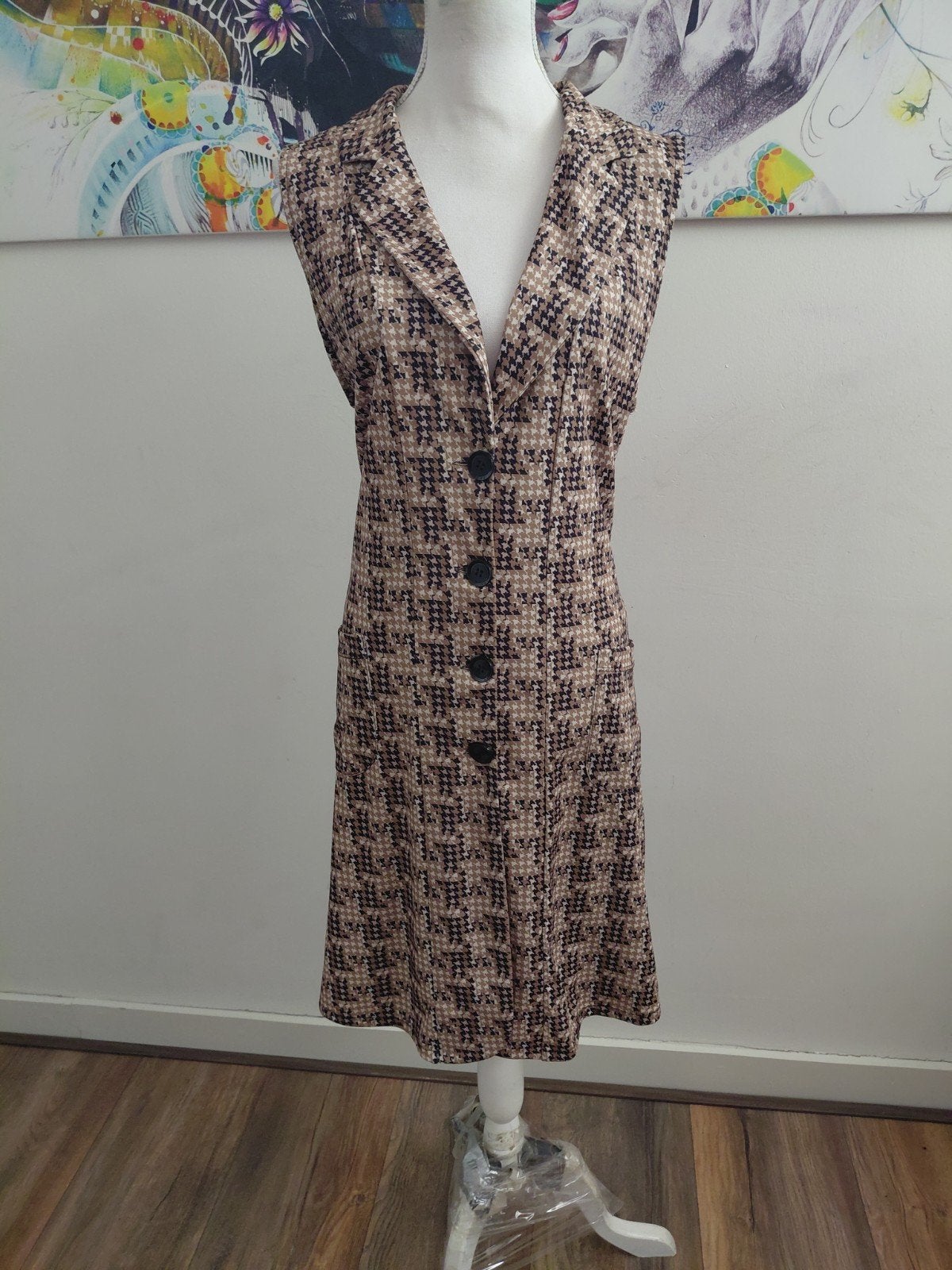 Prachtige Iz Naiz jurk maat XL, Meerkleurig, Maat 46/48 (XL) of groter, Iz Naiz, Ophalen of Verzenden