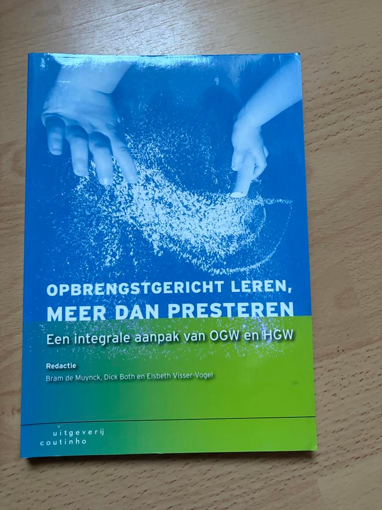 Meer dan Presteren: Opbrengstgericht Leren, Ophalen of Verzenden, Gamma, Zo goed als nieuw, HBO