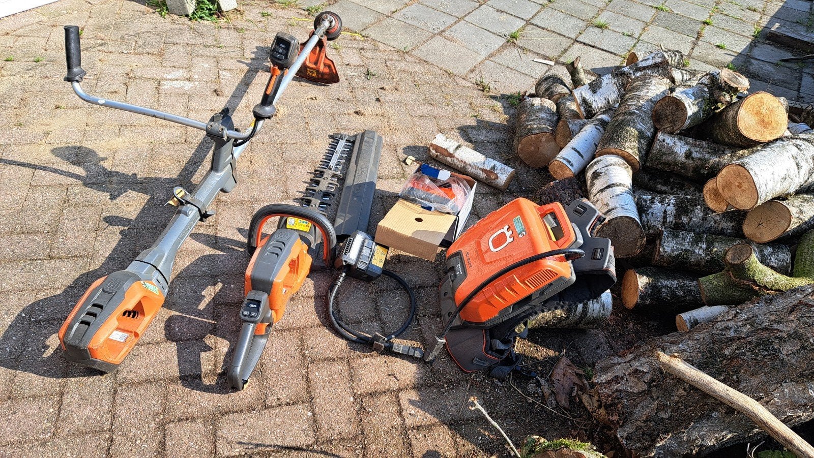 Husqvarna (accu) hoveniersset 520iHD60 en 535iRXT, Ophalen, 535iRXT en 520 iHD60, ????, Husqvarna