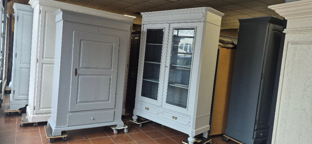 Tot 40% korting, kamerkasten, brocante houten eiken kasten, Huis en Inrichting, Ophalen, Zo goed als nieuw, 25 tot 50 cm, 200 cm of meer