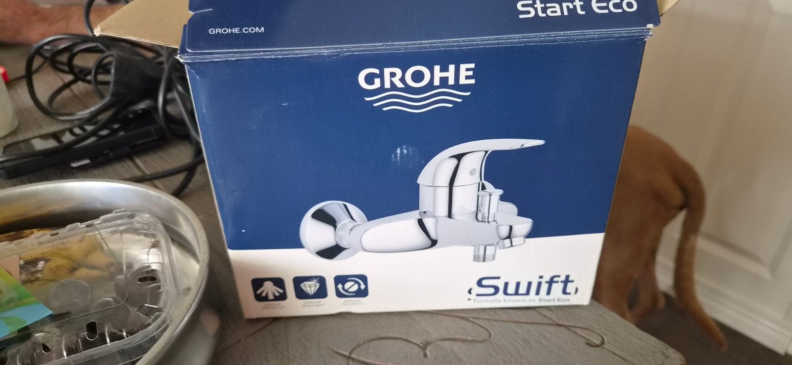 Grohe Swift Start Eco BadKraan -, Ophalen, Nieuw, Bad