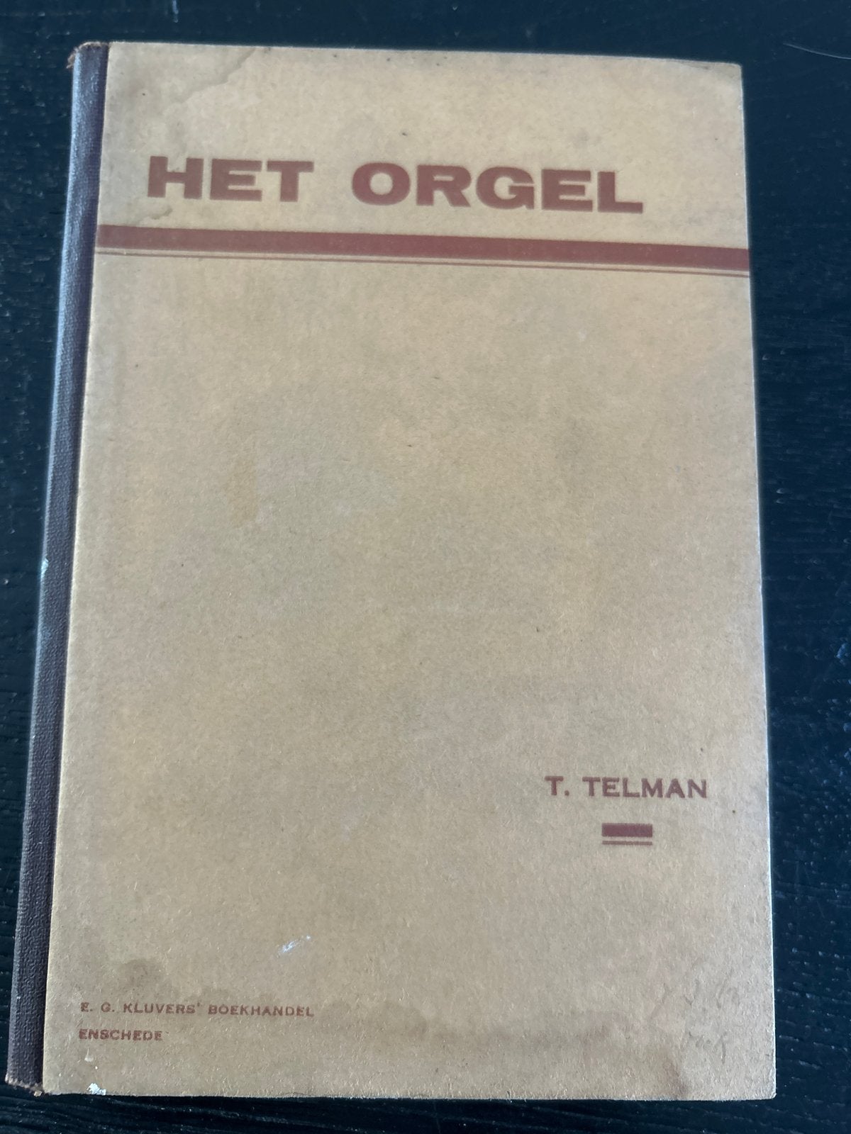Het Orgel - Hand- en leerboek der orgelbouwkunst, Ophalen of Verzenden, Gelezen, Instrument