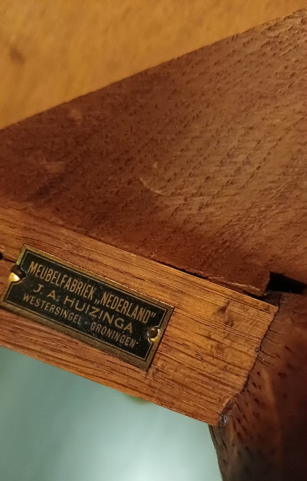Set van twee antieke stoeltjes - Meubelfabriek Nederland, Antiek en Kunst, Ophalen