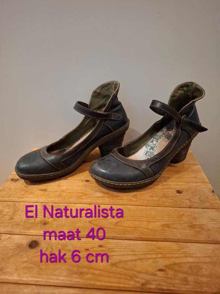 El Naturalista schoenen maat 40, hak 6 cm, Bruin, Schoenen met hoge hakken, Gedragen, El Naturalista