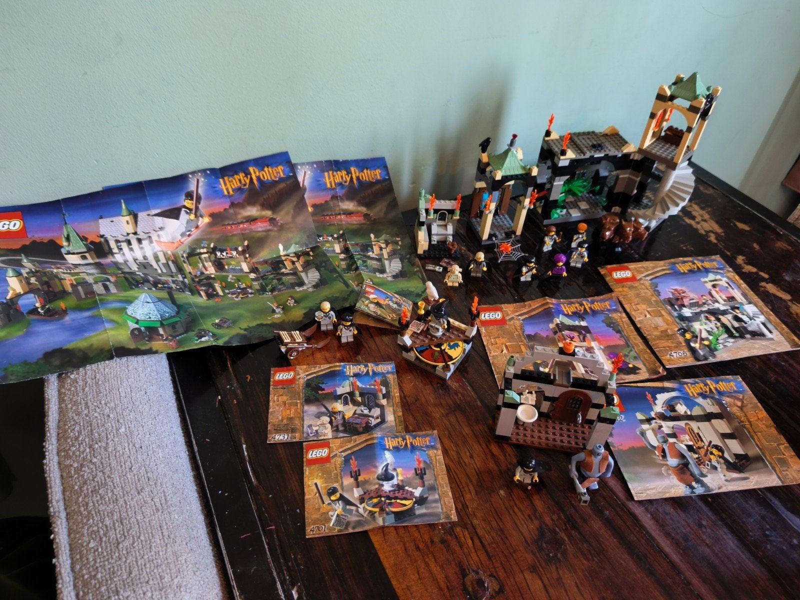 Lego vintage collectie harry Potter sets, Compleet, Gebruikt, Lego, Harry Potter