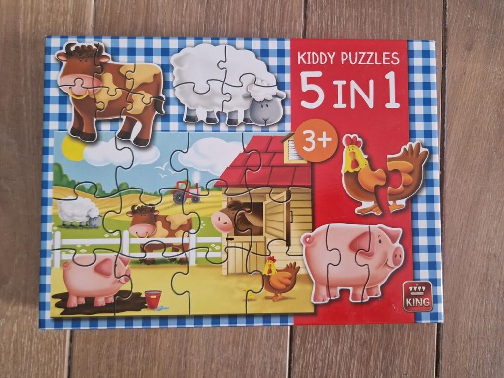5 in 1 puzzel, Verzamelen, Efteling, Ophalen of Verzenden, Overige typen