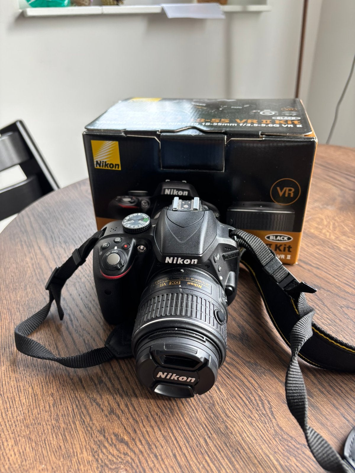 Nikon D3300 + 18-55mm VR II – complete set, Ophalen of Verzenden, Nikon