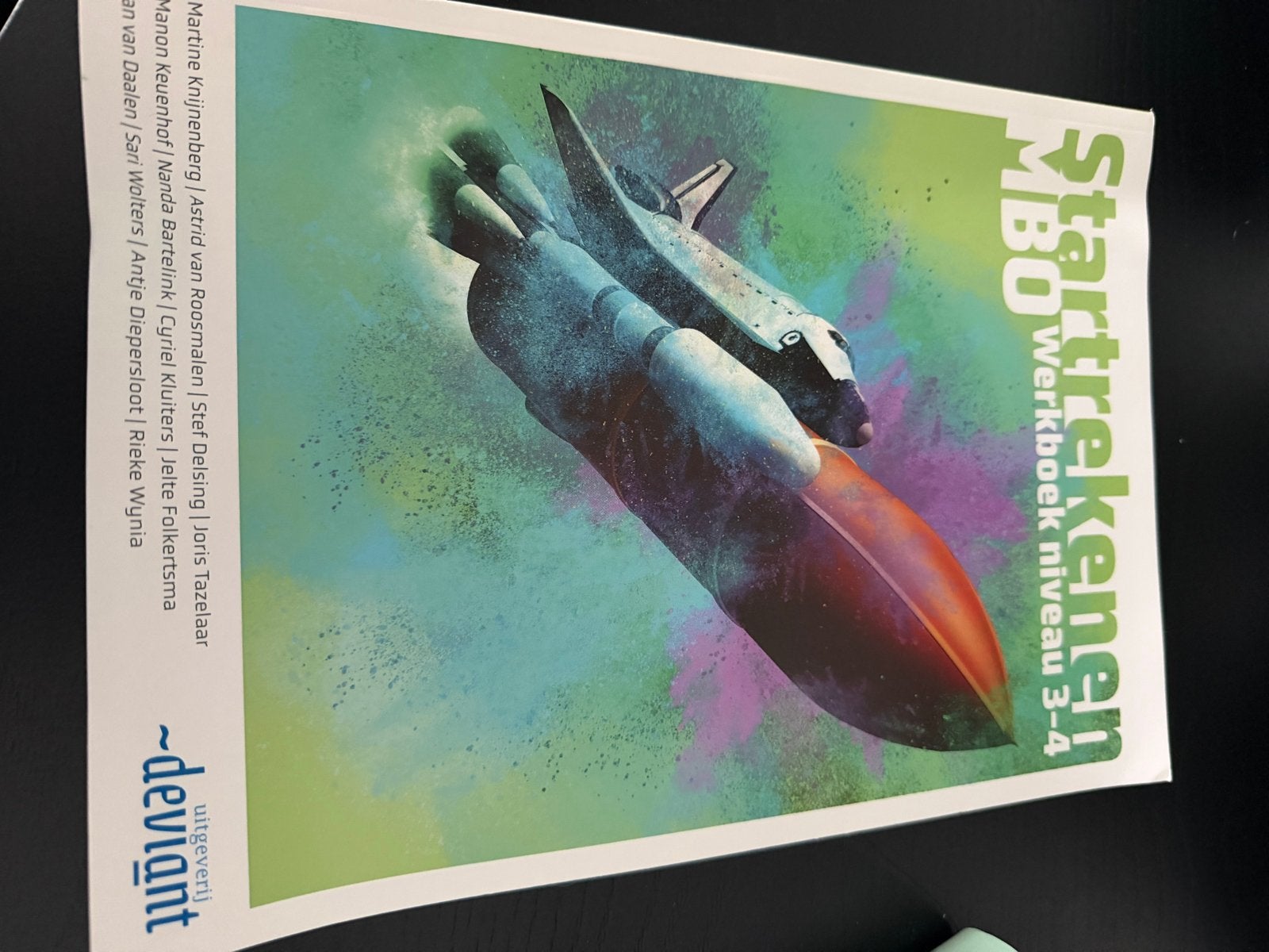 Startrekenen MBO Werkboek niveau 3-4, Boeken, Schoolboeken, Ophalen, Zo goed als nieuw, Overige niveaus, Overige vakken