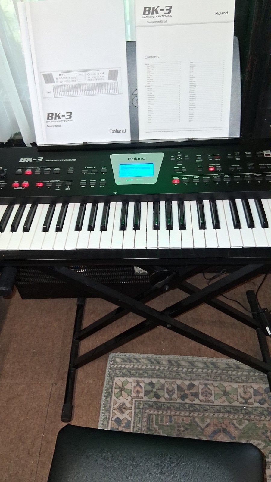ROLAND BK 3 KEYBOARD, Muziek en Instrumenten, Ophalen, Zo goed als nieuw, 61 toetsen, Roland