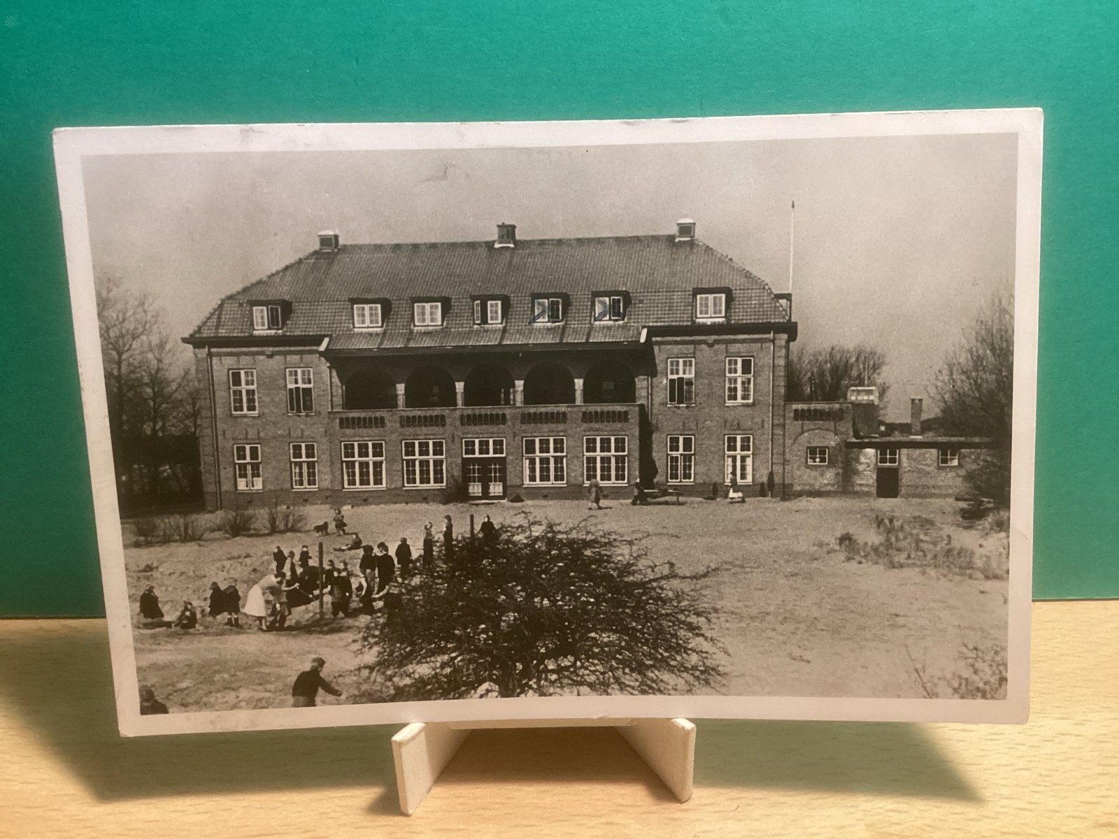 Oostvoorne Koloniehuis Naar Buiten    336, Ophalen of Verzenden, 1960 tot 1980, Gelopen, Zuid-Holland