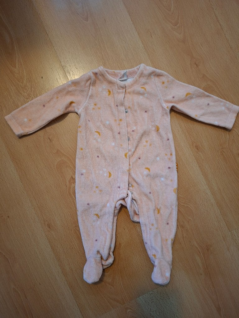 Hema boxpakje zachte stof maat 56 met drukknoopjes, Ophalen, Gebruikt, Meisje, Hema