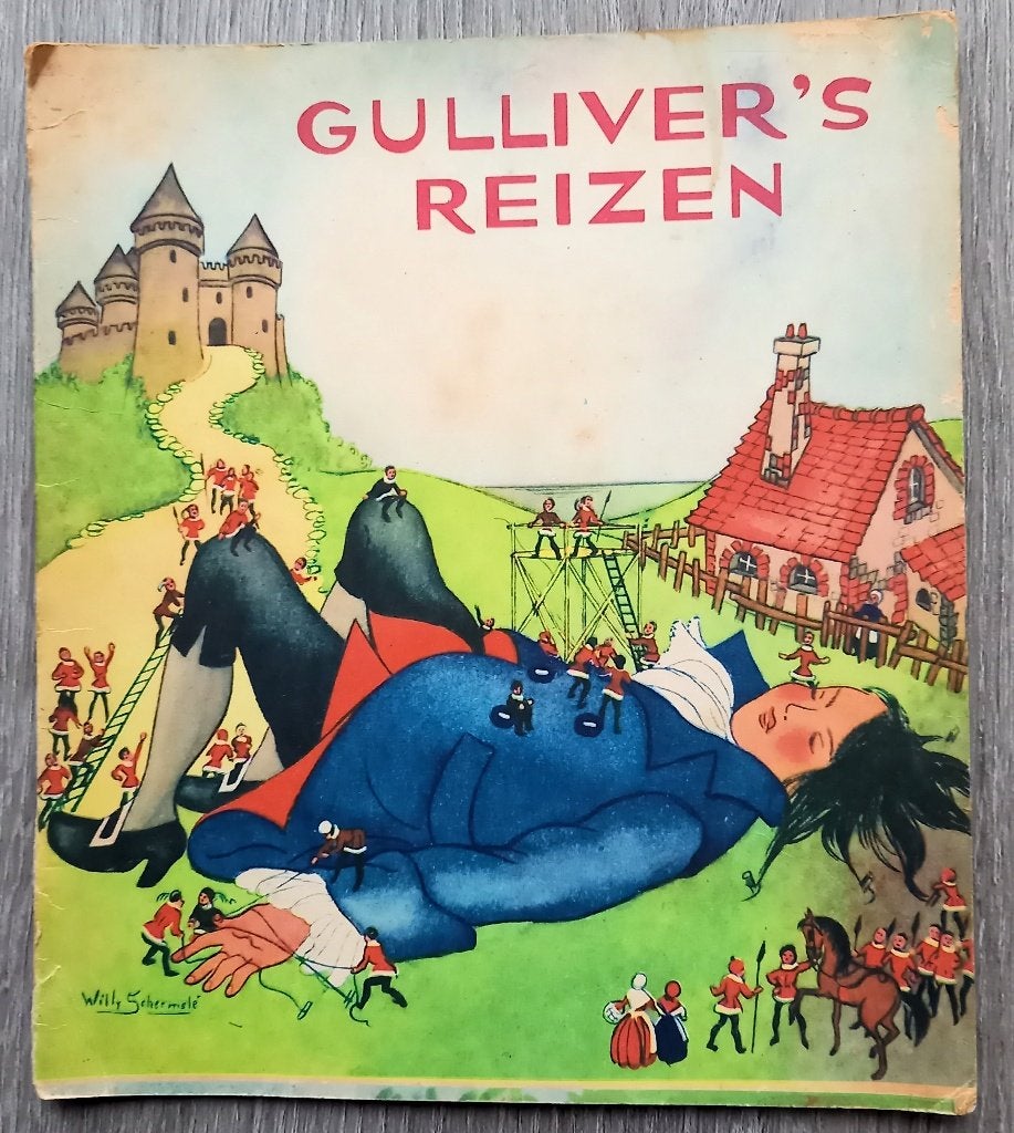 Gulliver's reizen met illustraties Willy Schermerlé, Ophalen of Verzenden