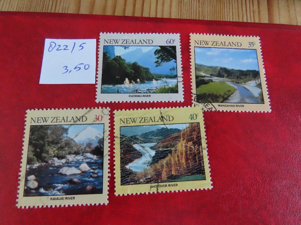 New zeeland 822/25, Ophalen of Verzenden, Gestempeld