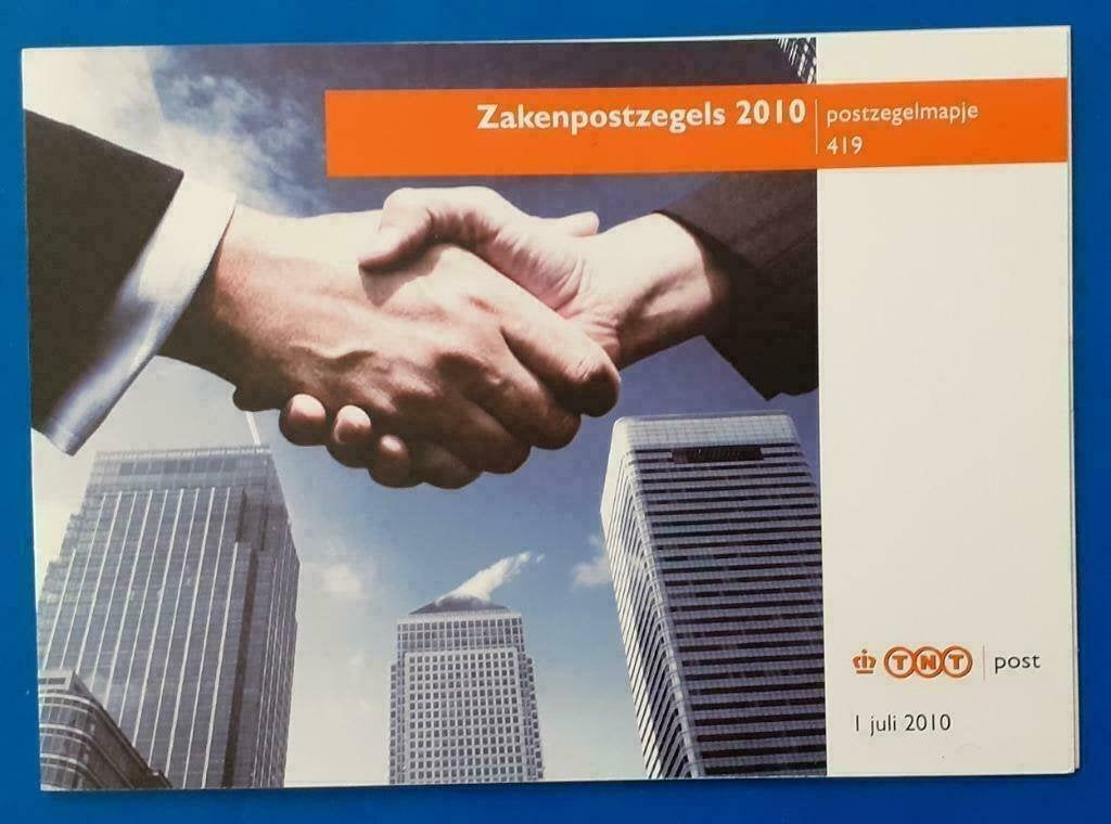 Postzegelmapje 419 Zakenpostzegels - 2010, Verzenden