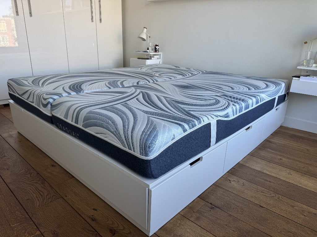 2 pocketveringmatrassen - HN8 Schlafsysteme Ocean Clean, Ophalen, Tweepersoons, Zo goed als nieuw, Matras