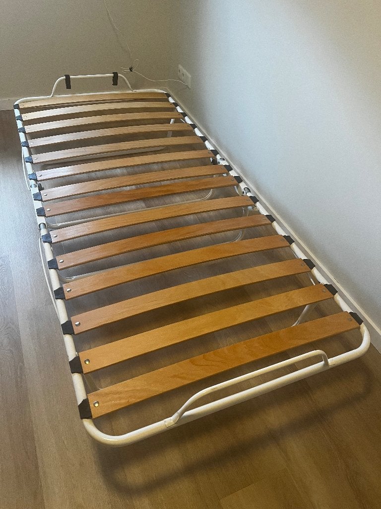 leuk Opklapbed 90*200, Ophalen, 90 cm, Eenpersoons, Zo goed als nieuw