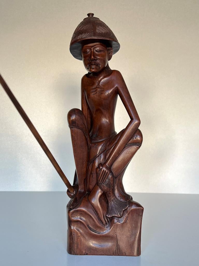 Balinees art-deco beeld, Ophalen of Verzenden