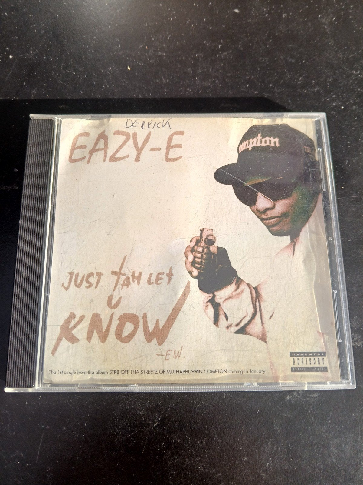 Eazy-E - Just Tah Let U Know CD Single, Ophalen of Verzenden, Gebruikt, Single, Inclusief doosje