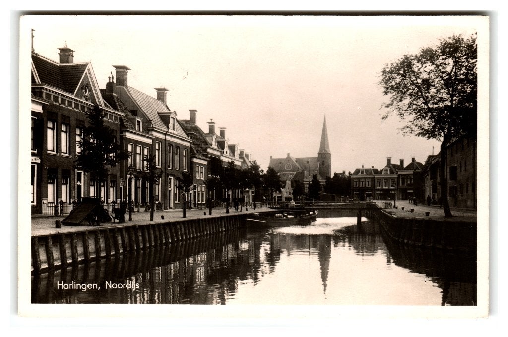 Harlingen, Noordijs, Verzenden, 1940 tot 1960, Gelopen, Friesland