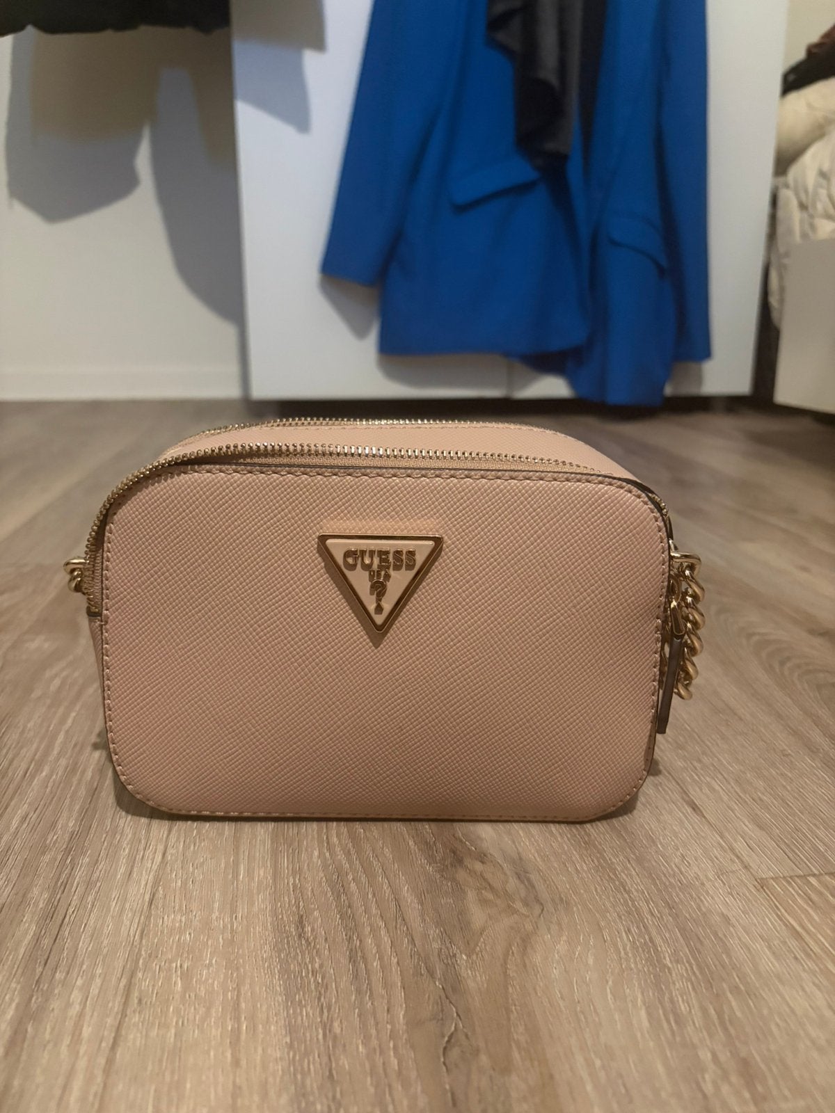 Guess merktas, Ophalen of Verzenden, Nieuw, Beige, Handtas