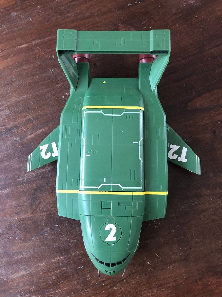 Thunderbird 2 en 4 groot model, Ophalen of Verzenden, Gebruikt