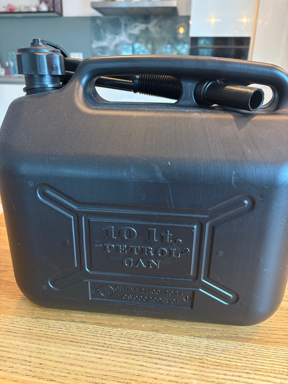 Nieuwe petroleum jerrycan 10 liter, Ophalen, Nieuw