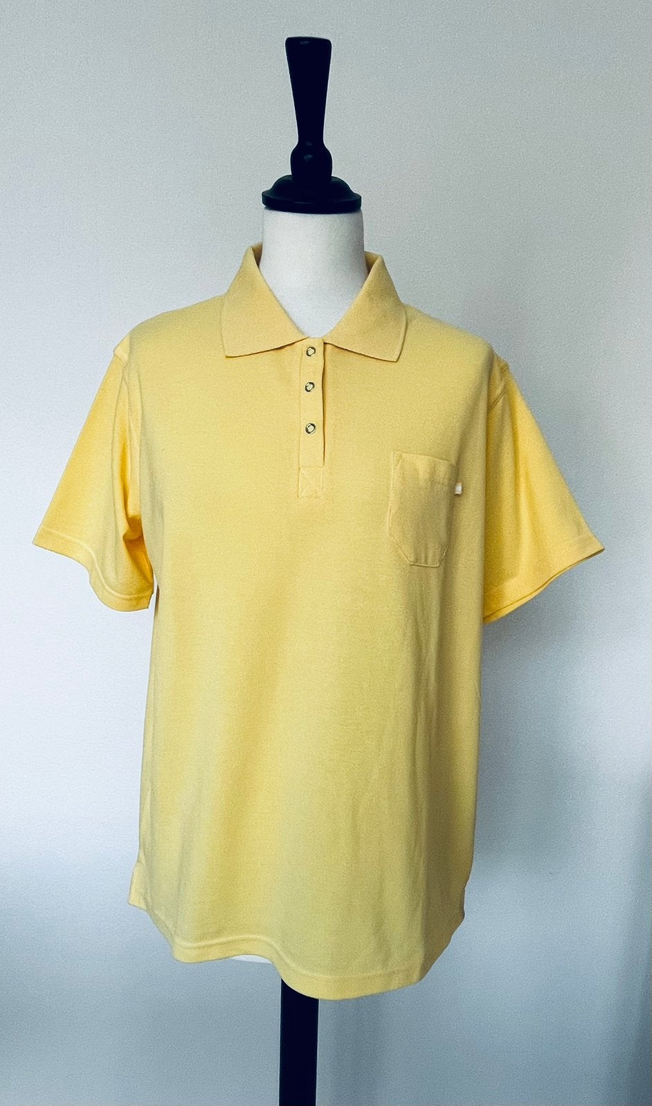 Nieuw! Biaggini zachtgele polo maat L, Ophalen of Verzenden, Nieuw, Geel, Korte mouw
