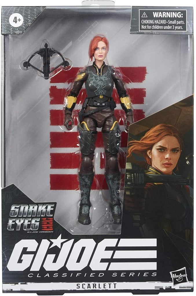 G.I. Joe 6" Classified Series Scarlett (Origins), Verzamelen, Poppetjes en Figuurtjes, Verzenden, Nieuw
