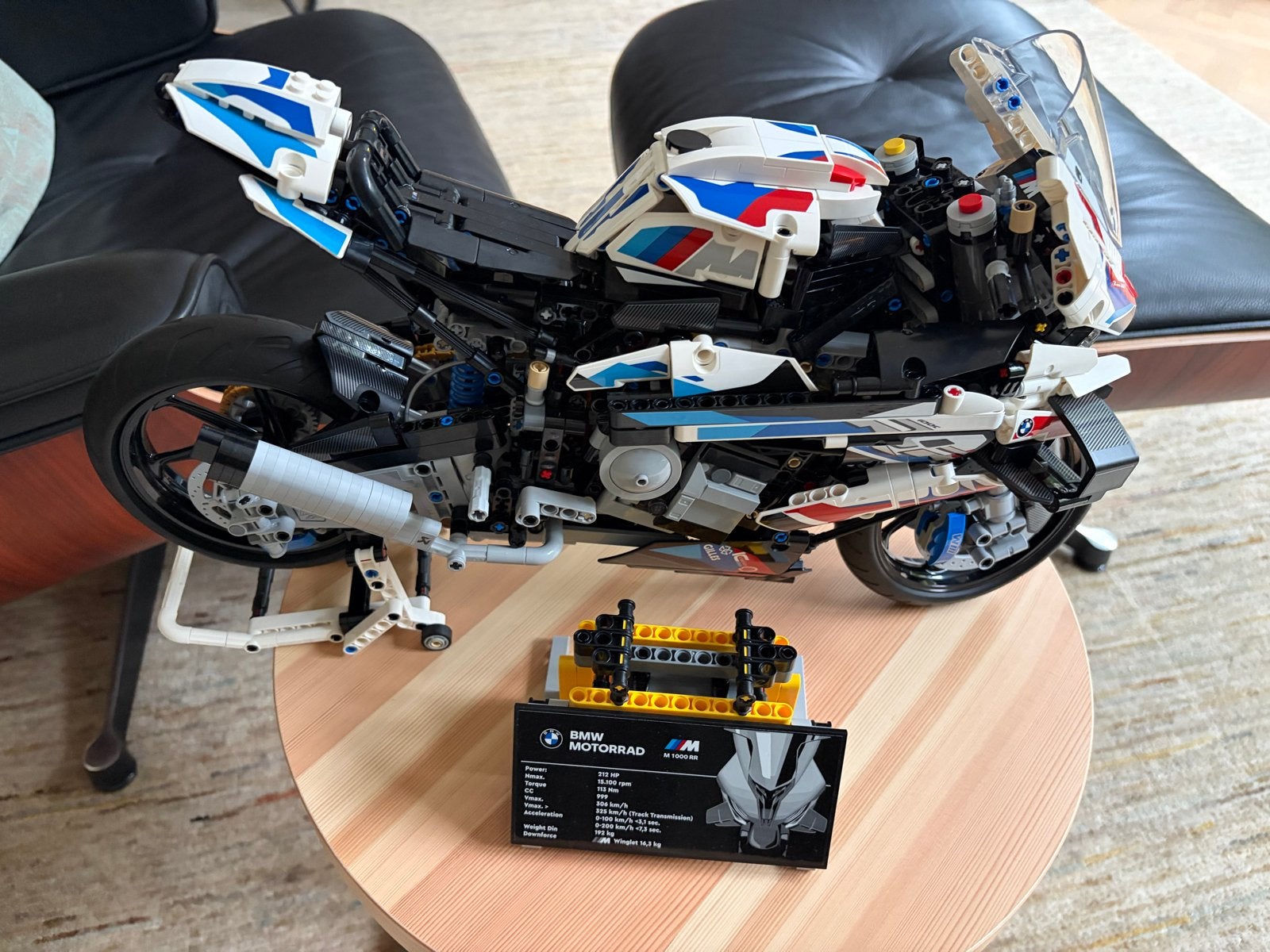 LEGO Technic BMW M 1000 RR (42130) compleet, Ophalen, Zo goed als nieuw