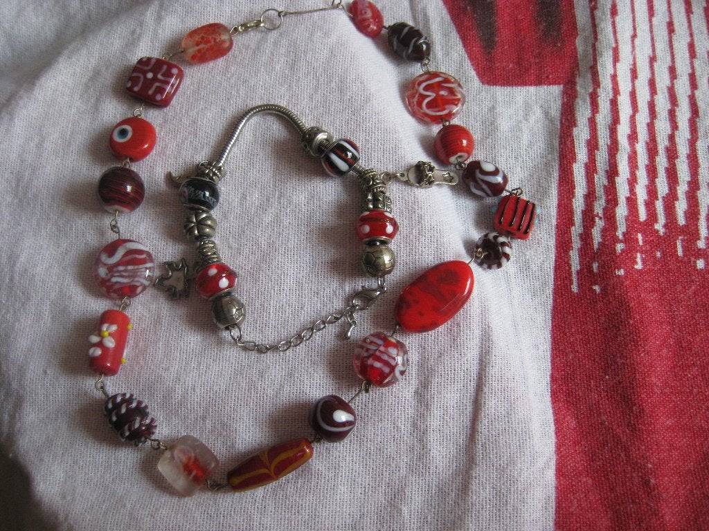 ketting en armband, Verzenden, Overige materialen, Armband