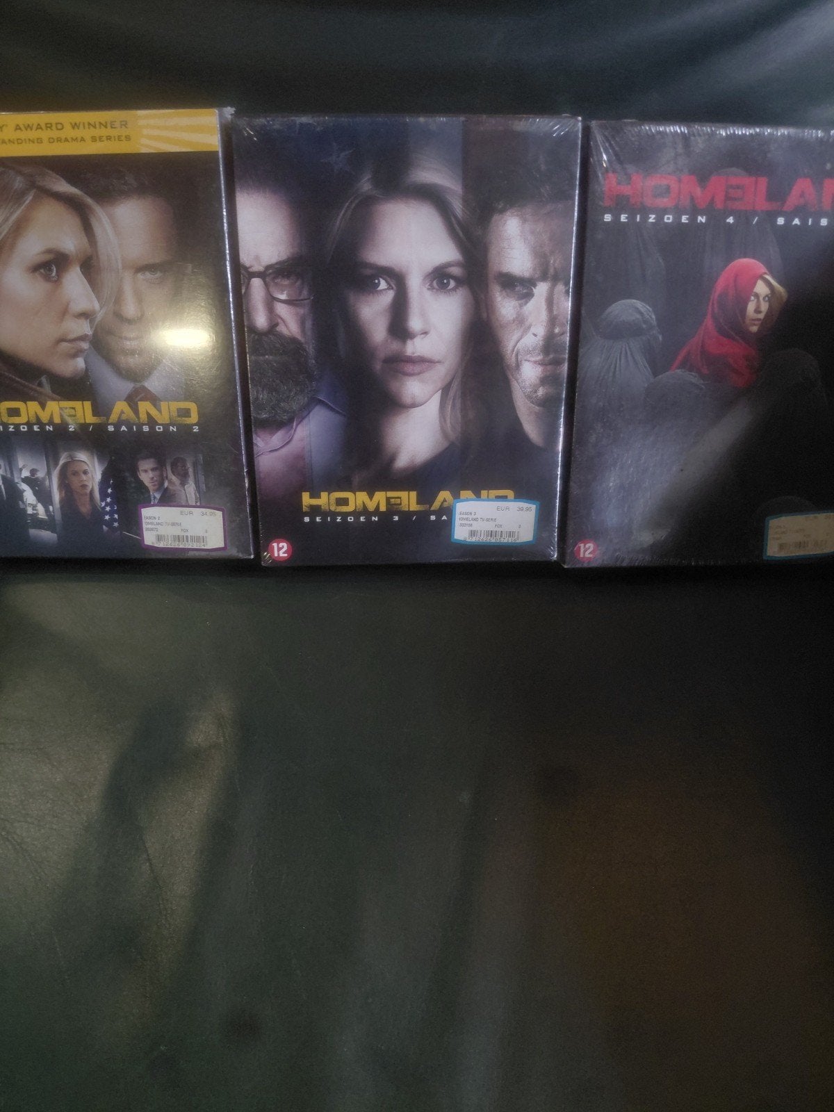 Homeland Seizoen 2, 3 en 4 Blu-ray Boxsets, Seizoen 2, Drama, Ophalen of Verzenden, Nieuw in verpakking