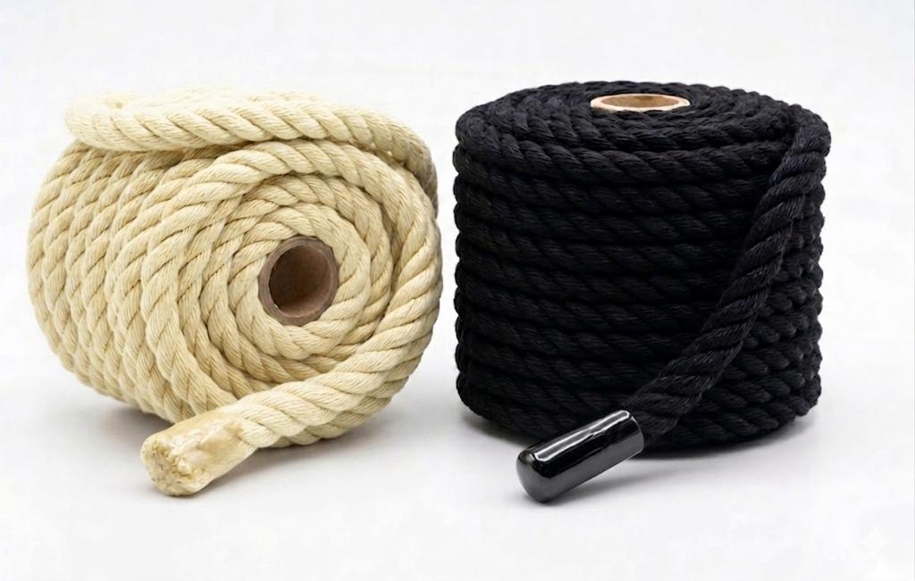 Kunstof kabelaring touw 50 mm evt met einddoppen /bussen, Watersport en Boten, Bootonderdelen, Ophalen, Nieuw, Ankeren en Afmeren