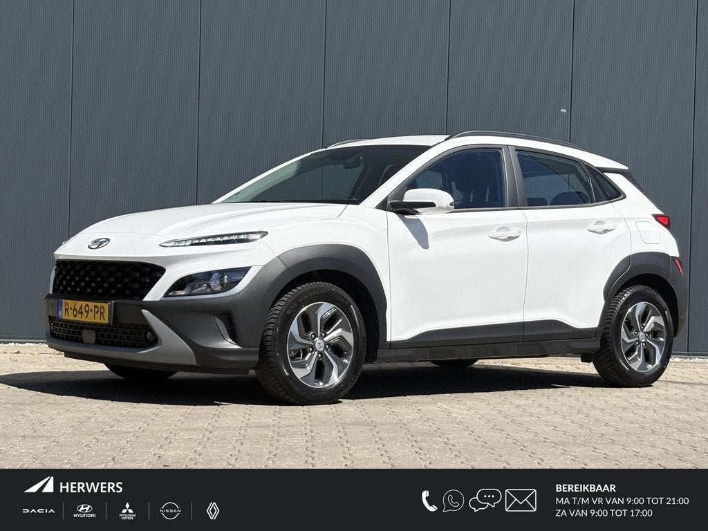 Hyundai Kona 1.6 GDI HEV Comfort Smart / Apple Carplay/Andro, Auto's, Hyundai, Bedrijf, Te koop, Kona, ABS, Achteruitrijcamera