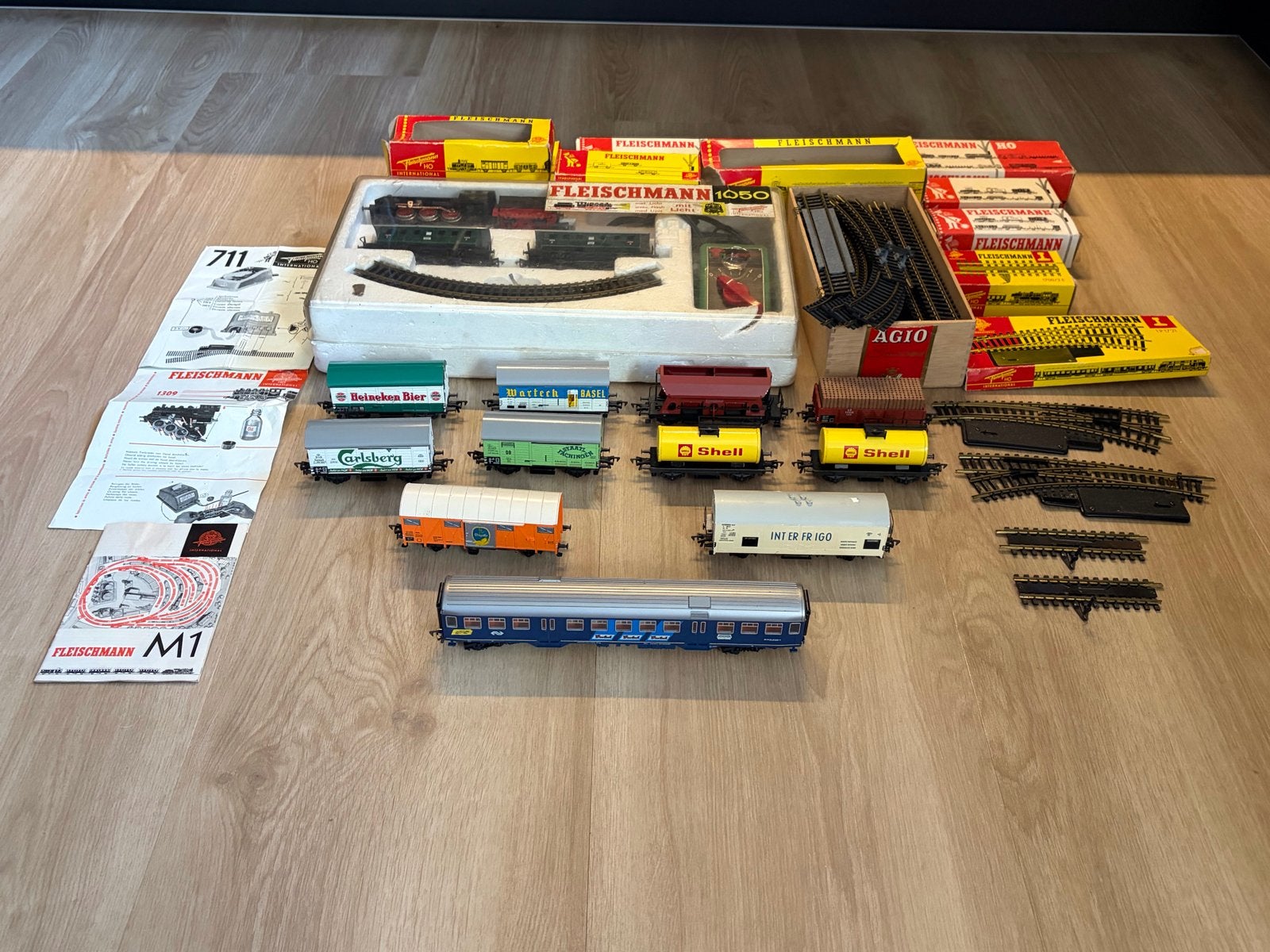 Fleischmann H0 treinset compleet, Gelijkstroom, Fleischmann, Ophalen of Verzenden, Analoog