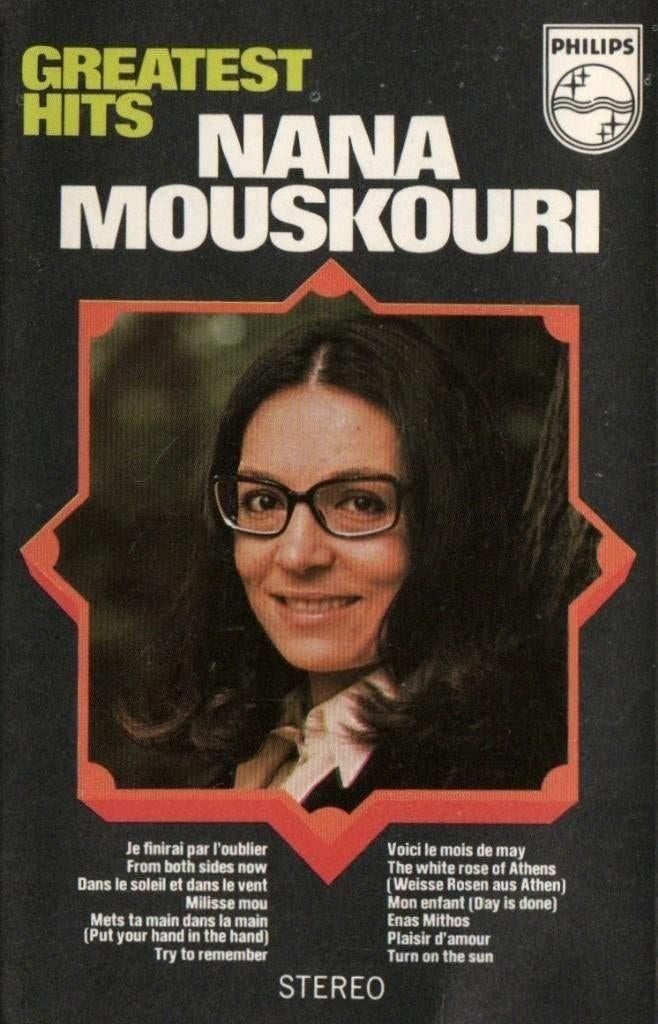 Cassettebandje Nana Mouskouri – Greatest Hits, Cd's en Dvd's, Cassettebandjes, Ophalen of Verzenden, Gebruikt, Pop, 1 bandje