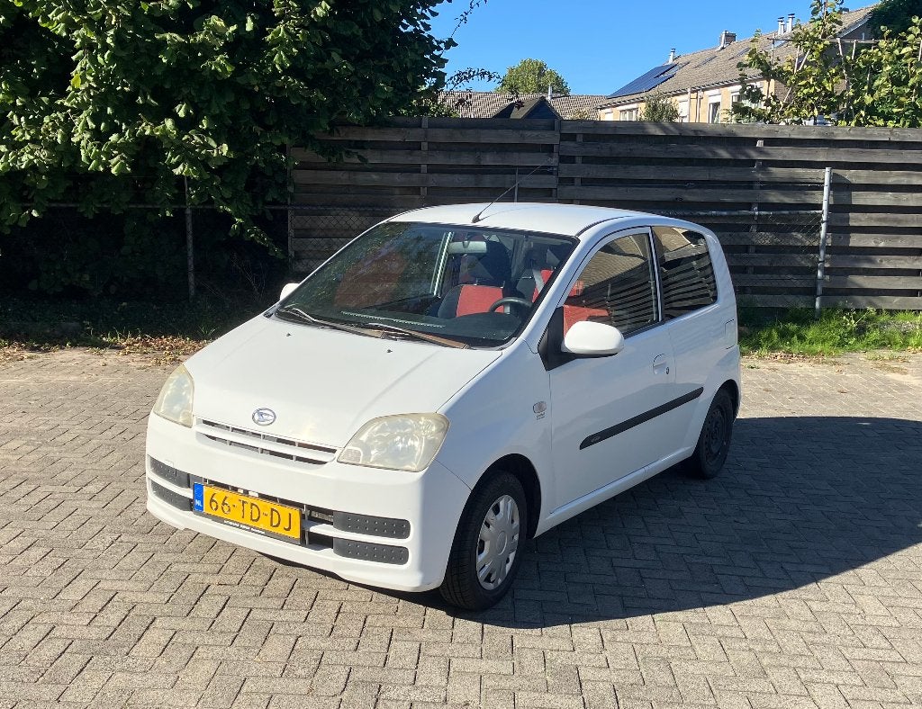 Daihatsu Cuore 1.0 3D 2006 Wit, Auto's, 600 kg, 18 €/maand, Cuore, Wit