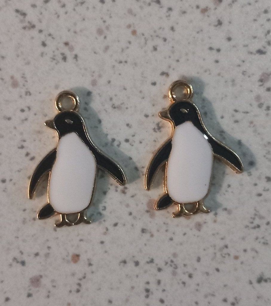 Pinguïn metalen bedel, Ophalen of Verzenden, Nieuw, Bedel