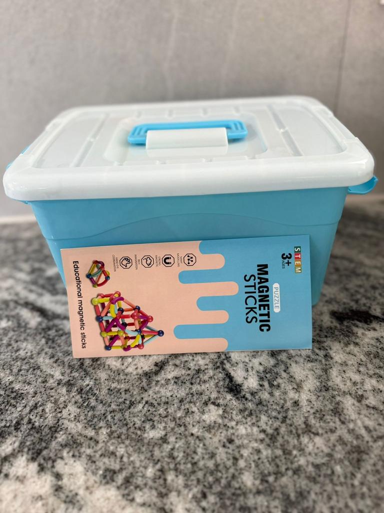Magnetic sticks 130 stuks, Ophalen of Verzenden, Zo goed als nieuw