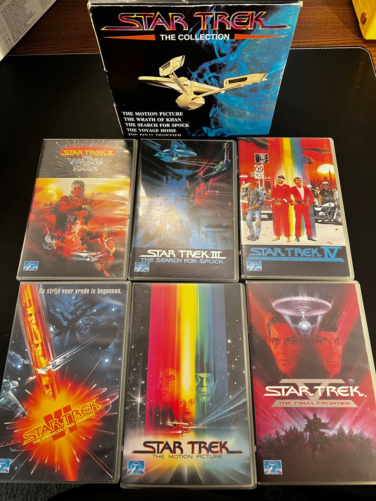 Star Trek: The Collection VHS Boxset (6 films), Vanaf 12 jaar, Ophalen of Verzenden, Nieuw in verpakking, Science Fiction en Fantasy