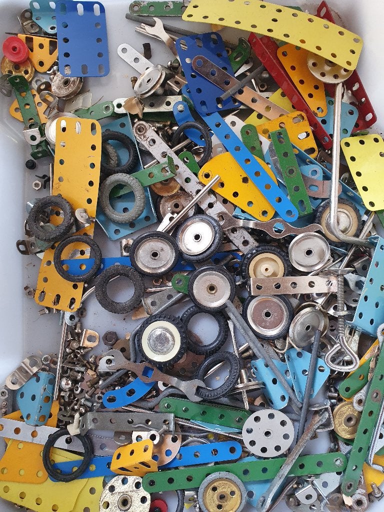 oude mecano, Ophalen of Verzenden, Gebruikt, Groter dan 1:32