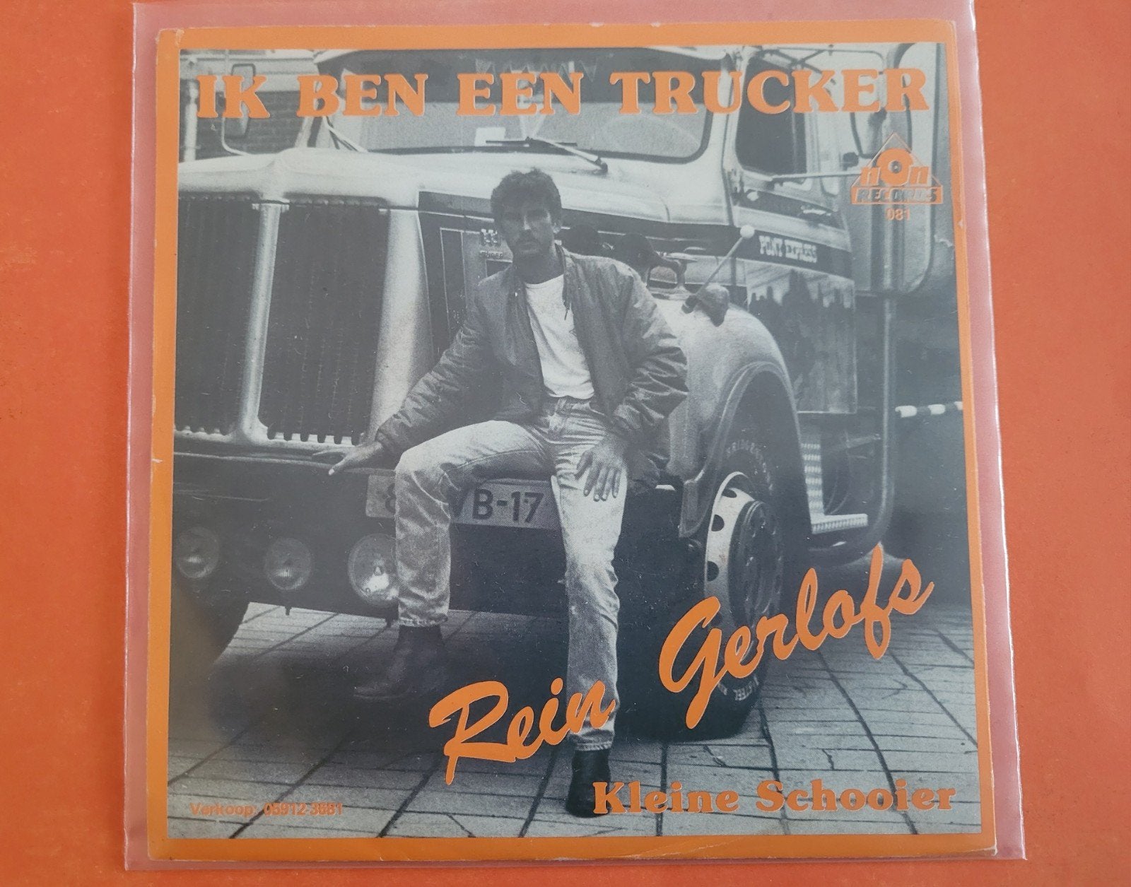 Rein Gerlofs - Ik ben een trucker - Kleine schooier., Ophalen, Zo goed als nieuw, Overige formaten, Levenslied of Smartlap