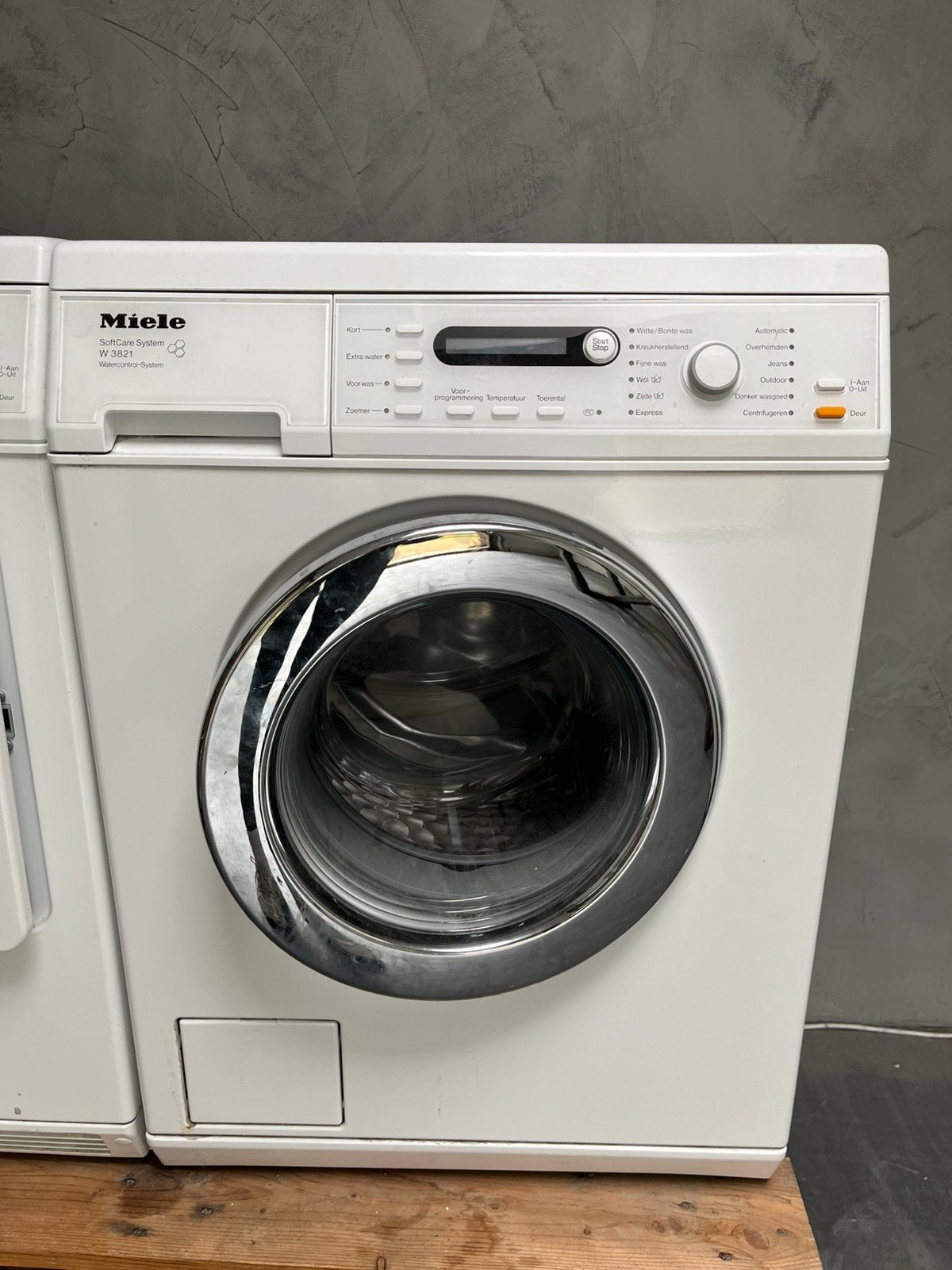 Miele wasmachine, Ophalen, Gebruikt, 1200 tot 1600 toeren, Minder dan 85 cm