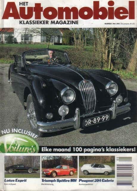 Automobiel 5 2002 : Lotus Esprit - Jaguar XK140 - Triumph, Ophalen of Verzenden, Gelezen, Algemeen