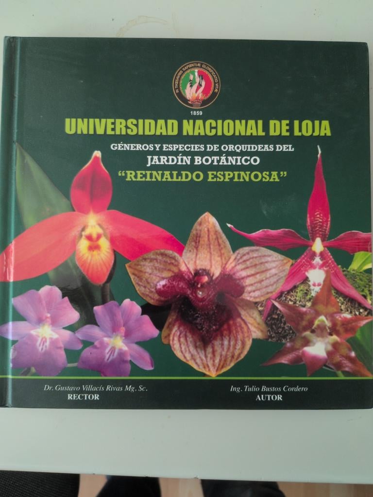 Orchideeën van Jardin Botánico "Reinaldo Espinosa", Ophalen of Verzenden, Zo goed als nieuw, Bloemen, Planten en Bomen, Ing. Tulio Bustos Cordero