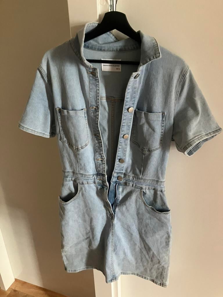 Redial Spijkerjurk Dress XL dames, Blauw, Maat 46/48 (XL) of groter, Ophalen of Verzenden, Zo goed als nieuw