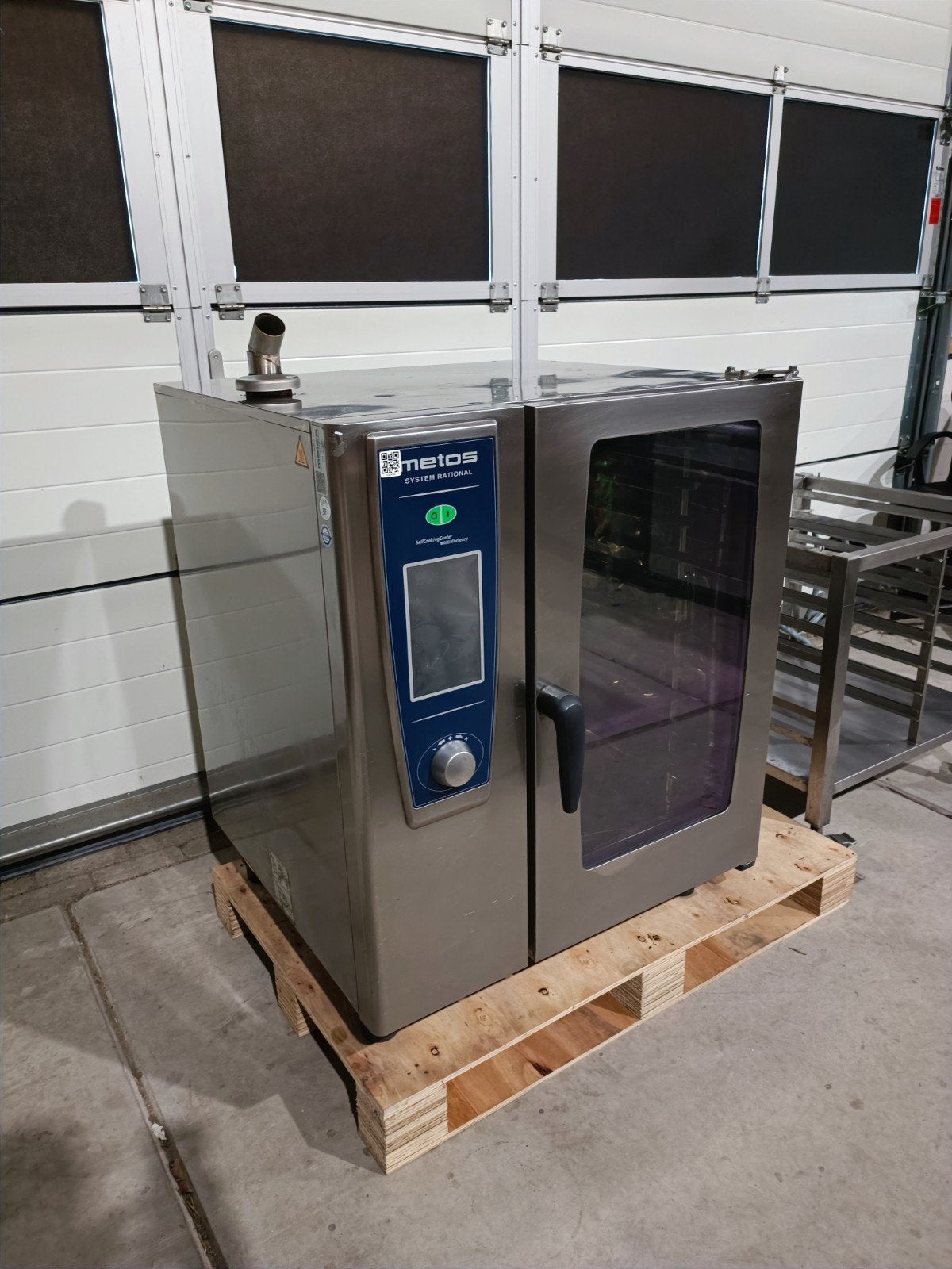 Rational / Metos SCC WE 101 Combisteamer 10x 1/1 GN, Gebruikt, Ovens, Magnetrons en Steamers, Ophalen of Verzenden, Nvt